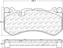 Load image into Gallery viewer, StopTech Mercedes Benz Front Performance Brake Pads