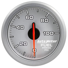 Load image into Gallery viewer, Autometer Airdrive 2-1/6in Fuel Pressure Gauge 0-100 PSI - Silver