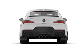 Rally Armor 23-25 Acura Integra A-Spec Black UR Mud Flap W/White Logo (No Drilling Req.)