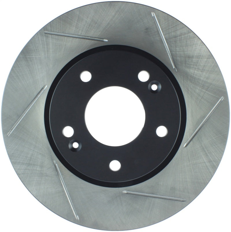 StopTech Power Slot 03-08 Hyundai Tiburon / 06-10 Kia Optima/12 Soul Front Left Slotted Rotor