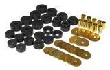 Prothane 65-70 GM Various 2dr Hardtop Body Mount - Black