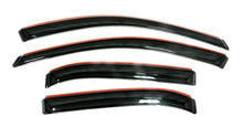 Load image into Gallery viewer, AVS 15-18 Chevy Colorado Crew Cab Ventvisor In-Channel Front &amp; Rear Window Deflectors 4pc - Smoke - GTR Auto