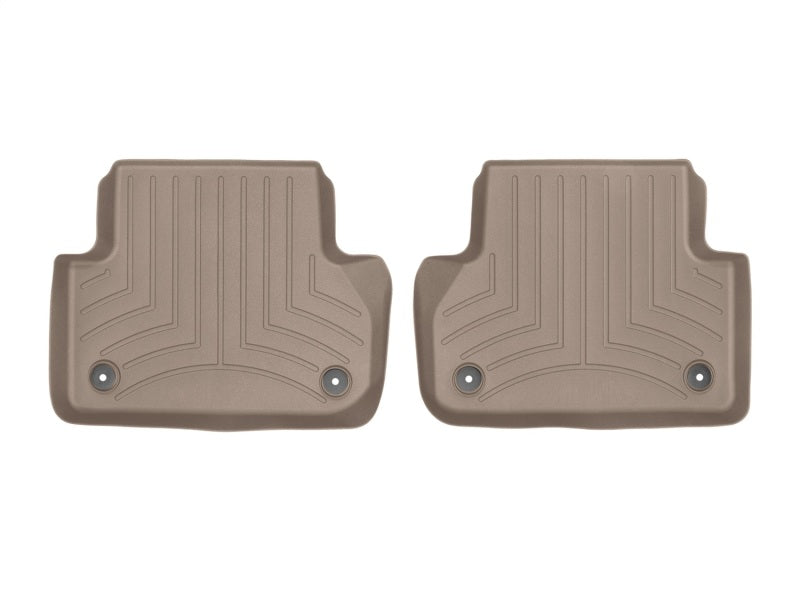 WeatherTech 2017+ Audi A4 (Sedan) Rear FloorLiner - Tan