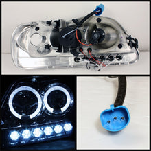 Load image into Gallery viewer, Spyder Ford F150 97-03 Projector - LED Halo Amber Reflector LED Smke PRO-YD-FF15097-1P-AM-SMC