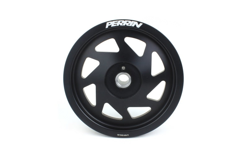 PERRIN 22-25 Subaru WRX/BRZ & Toyota GR86 / 20-25 FXT/OBXT Lightweight Crank Pulley - Black - GTR Auto
