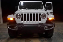 Load image into Gallery viewer, Diode Dynamics JL Wrangler Front Turn Stage 1 (7443 LED Bulb HP48 - White and - Amber)