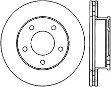 Load image into Gallery viewer, StopTech Power Slot 87-89 Conquest 5 Lug / 83-89 Starion 5 Lug Cryo Slotted Front Left Rotor