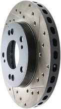 Load image into Gallery viewer, StopTech 90-99 Eagle Talon / 4/89-01 Mitsubishi Eclipse Left Front Slotted &amp; Drilled Rotors