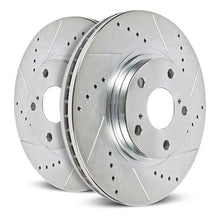 Load image into Gallery viewer, Power Stop 21-22 Hyundai Elantra Front Drilled &amp; Slotted Rotor (Pair)