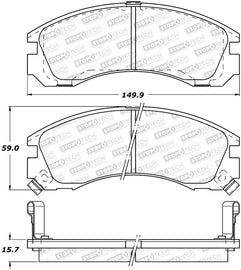 StopTech Street Brake Pads - Front