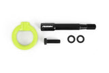 PERRIN 08-14 Subaru WRX/STI (Hatchback) Tow Hook Kit (Rear) - Neon Yellow