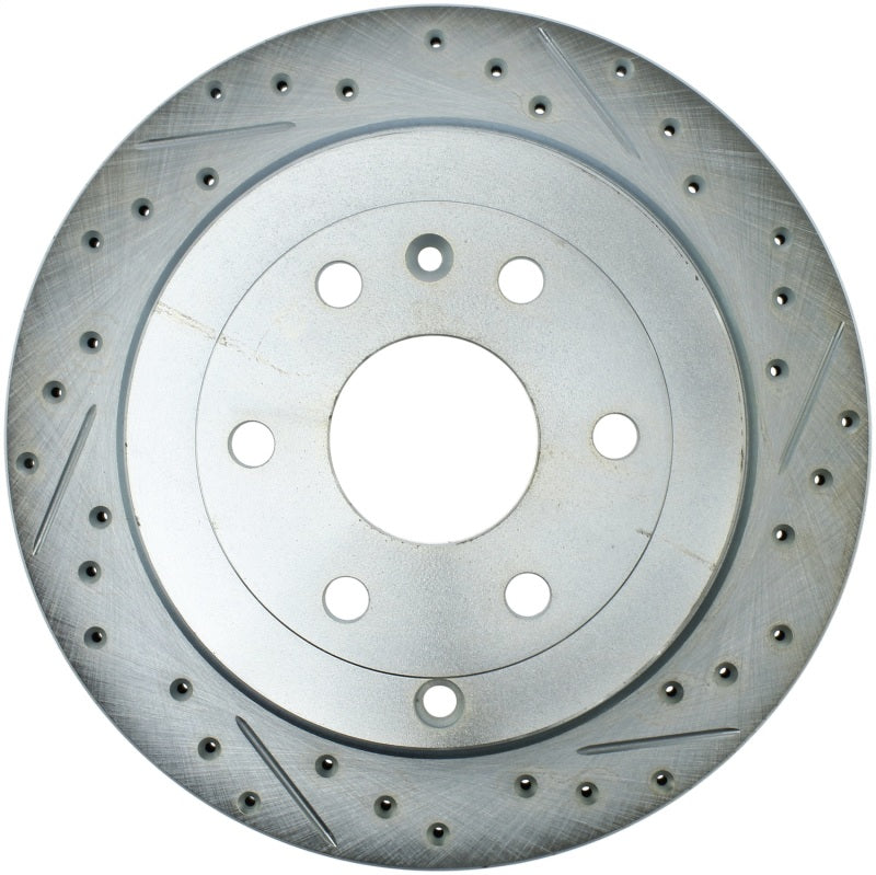 StopTech Select Sport Drilled & Slotted Rotor - Left - Front
