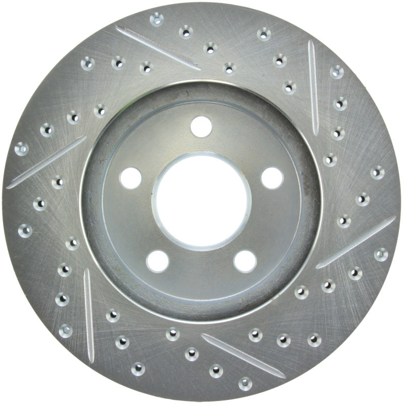 StopTech Select Sport Drilled & Slotted Rotor - Front Left