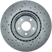 Load image into Gallery viewer, StopTech Select Sport 14-19 Audi A4i Slotted and Drilled Left Front Rotor