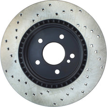 Load image into Gallery viewer, StopTech 05-06 Mercedes Benz C55 AMG Sportstop Drilled Left Rear CRYO Rotor