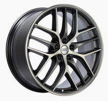 Load image into Gallery viewer, BBS CC-R 20x8.5 5x112 ET42 Satin Graphite Diamond Cut Polished Rim Protector Wheel -82mm PFS Req.