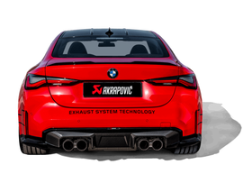 Akrapovic 21-22 BMW M3 (G80) / M4 (G82, G83) Rear Carbon Fiber Diffuser - High Gloss Black - GTR Auto
