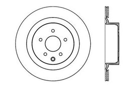 StopTech Infiniti G37 / Nissan 370Z SportStop Slotted & Drilled Rear Left Rotor