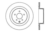 StopTech 13-17 Nissan 370Z Sport Cryo Drilled Right Rear Rotor