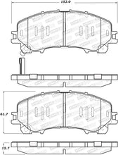 Load image into Gallery viewer, StopTech Sport Performance 14-17 Infiniti Q50 Front Brake Pads