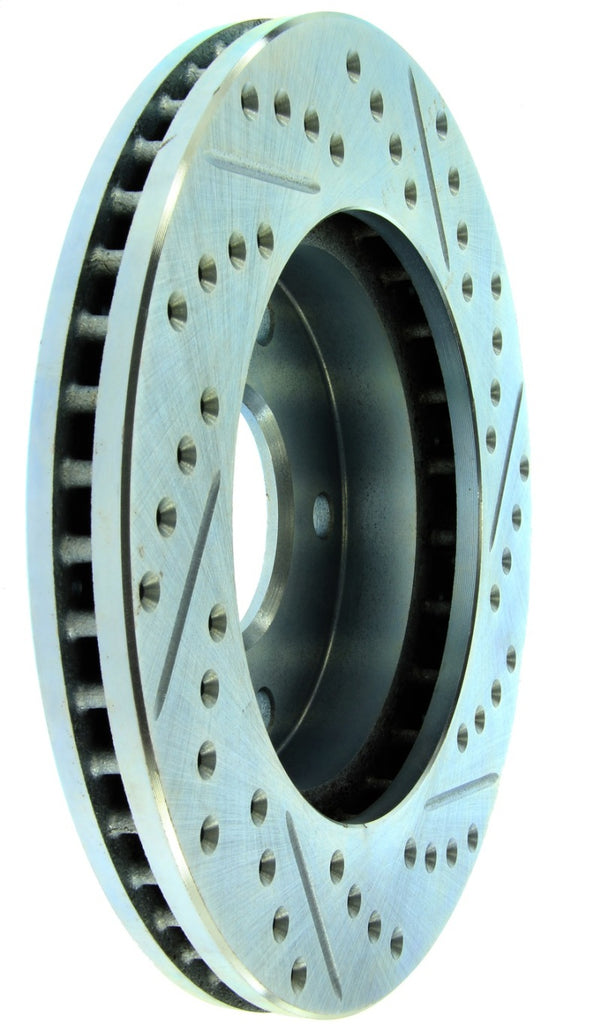 StopTech Select Sport Drilled & Slotted Rotor - Rear Right