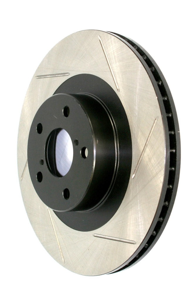 StopTech 14-18 Mazda 3 Front Left Sport Slotted Rotor