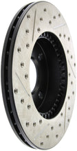 Load image into Gallery viewer, StopTech 95-99 Nissan 200SX / 98-99 Sentra (Exc Wagon) Slotted &amp; Drilled Left Front Rotor