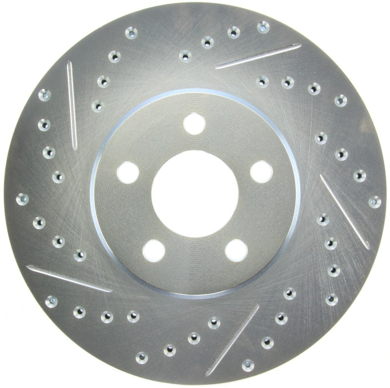 StopTech Select Sport Drilled & Slotted Rotor - Front Left