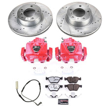 Load image into Gallery viewer, Power Stop 08-10 BMW 328i Front Z26 Street Warrior Brake Kit w/Calipers