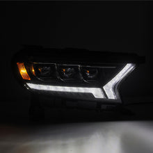 Load image into Gallery viewer, AlphaRex 19-21 Ford Ranger NOVA LED Proj Headlights Plank Style Black w/Activ Light/Seq Signal/DRL