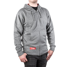 Load image into Gallery viewer, Cobb Grey Zippered Hoodie - Size X-Small