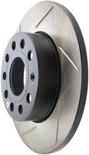 Load image into Gallery viewer, StopTech Power Slot 05-10 VW Jetta (except Wagon) Rear Left Slotted Rotor