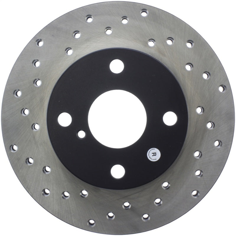 StopTech 89-93 Mazda Miata MX-5 Drilled Right Front Rotors