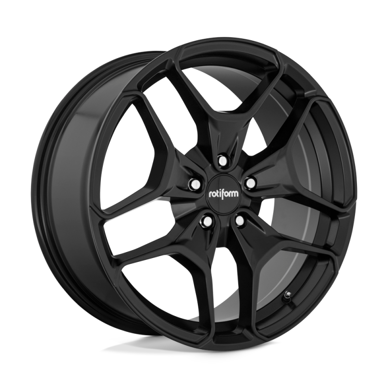 Rotiform R171 HUR Wheel 19x8.5 5x112 45 Offset - Matte Black