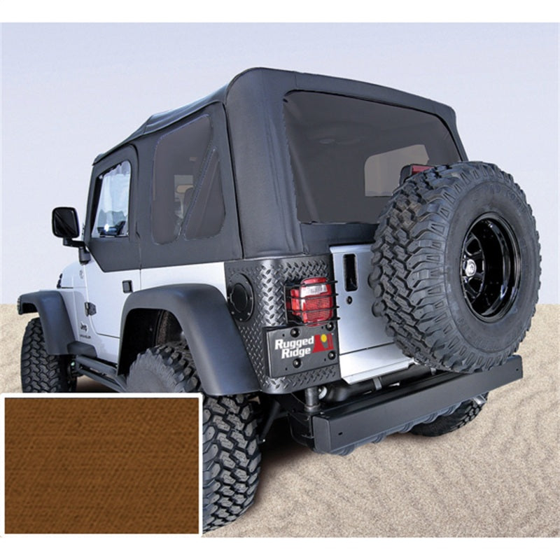 Rugged Ridge XHD S-Top Tan Tinted Windows 97-06TJ