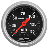 Autometer Sport Comp 52mm Mechanical Air Pressure Gauge