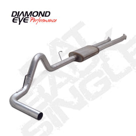 Diamond Eye KIT 3-1/2in Catback Single AL: 2010-2014 TOYOTA TUNDRA 5.7L-GAS APP