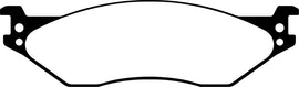 EBC 05-16 Ford F-450/F-550 Bluestuff Front Brake Pads
