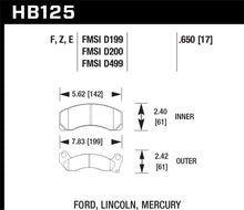 Load image into Gallery viewer, Hawk Performance Ceramic Street Brake Pads