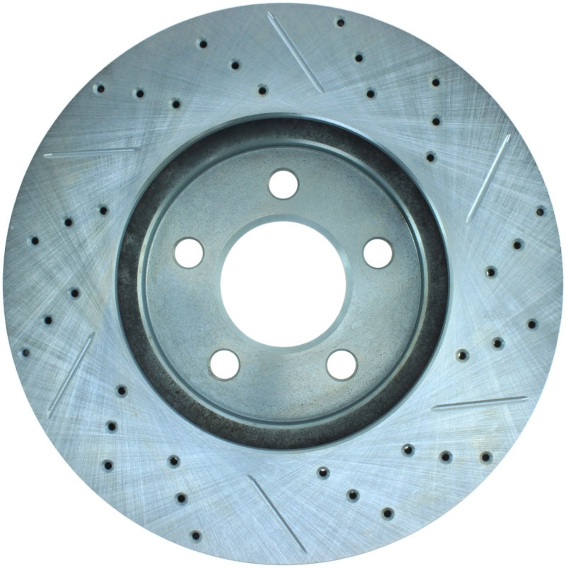 StopTech Select Sport Drilled & Slotted Rotor - Rear Left