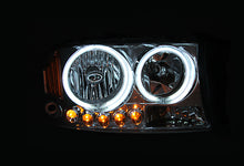 Load image into Gallery viewer, ANZO 1998-2005 Ford Crown Victoria Crystal Headlight Chrome With Bumper Light (OE)