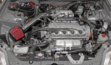 Load image into Gallery viewer, Spectre 92-00 Honda Civic L4-1.6L F/I Air Intake Kit - Polished w/Red Filter