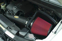 Load image into Gallery viewer, Airaid 04-13 Nissan Titan/Armada 5.6L MXP Intake System w/ Tube (Oiled / Red Media)