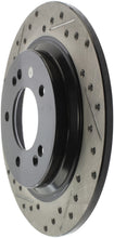 Load image into Gallery viewer, StopTech 13-18 Kia Optima SportStop Slotted &amp; Drilled Rear Right Rotor