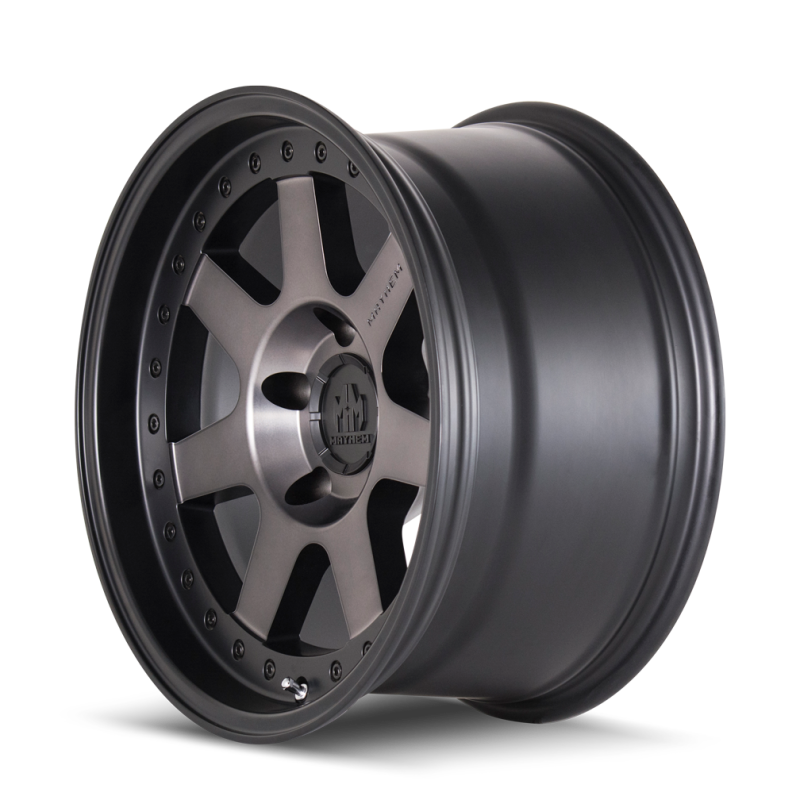 Mayhem 8300 Prodigy 20x9 / 6x139.7 BP / 0mm Offset / 106mm Hub Matte Black w/ Dark Tint Wheel