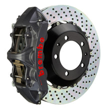 Load image into Gallery viewer, Brembo 12-20 GS350/GS350 F-Sport Exc AWD Fr GTS BBK 6Pis Cast 380x32 2pc Rotor Drilled-Black HA