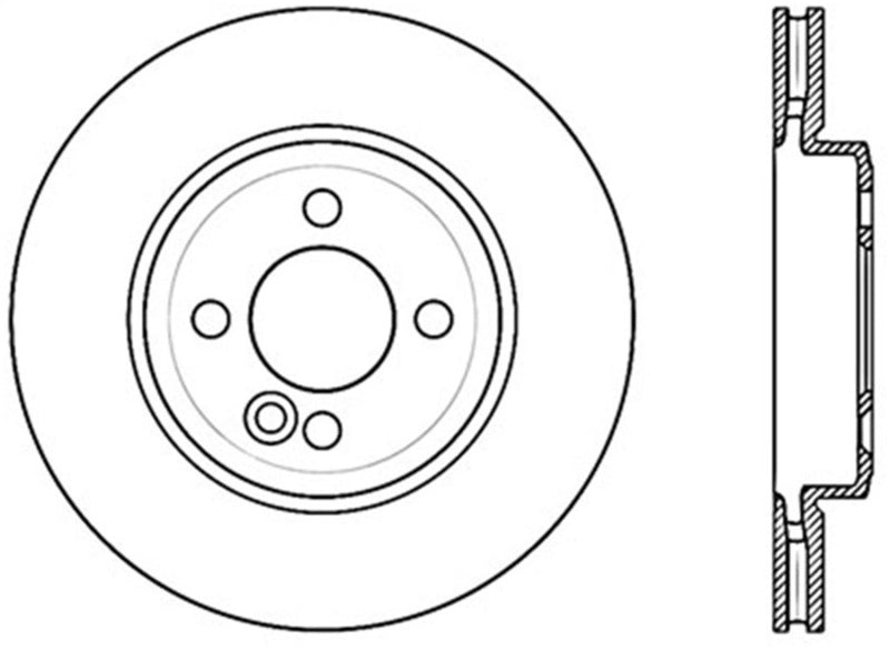 StopTech Drilled Sport Brake Rotor