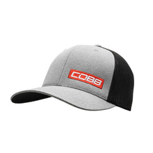 Load image into Gallery viewer, Cobb Tuning Mesh 2-Tone Stretch Cap - Heather/Black