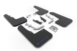 Rally Armor 20-25 Hyundai Venue Black Mud Flap Blue Logo