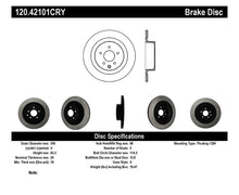 Load image into Gallery viewer, StopTech 08-09 G37 Sport 6MT / 09 370Z Sport Pkg Rear Cryo Performance Rotor